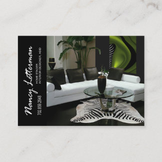 Home Stager Interior Designer Business Card