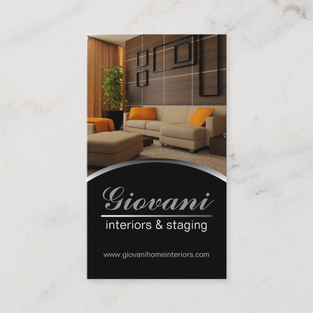 Home Staging Business Card (Front)