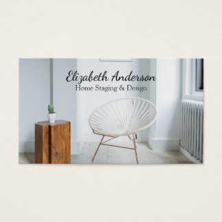 Business card ideas for home staging.