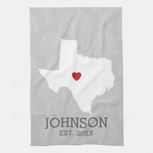 Anniversary Kitchen Hand Towels Zazzle