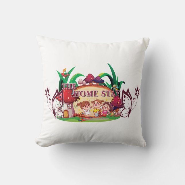 Home Stay Pillow (Front)