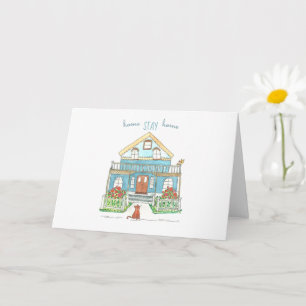 Home Stay Social Distancing Card
