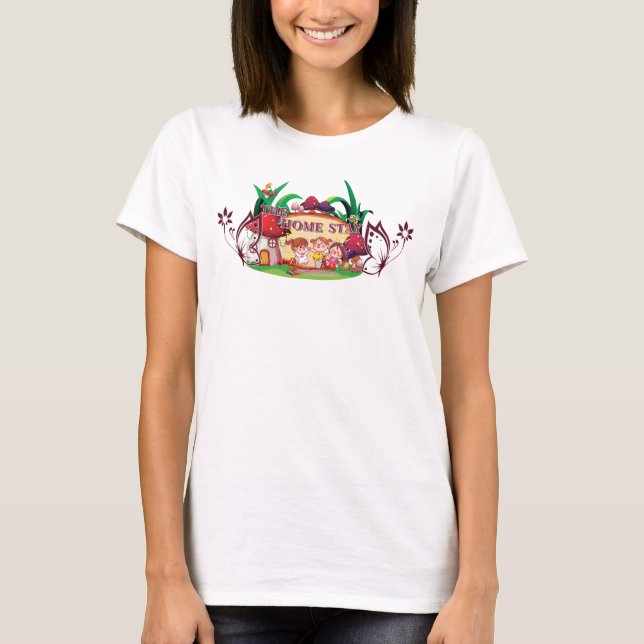 Home Stay Women Shirt (Front)