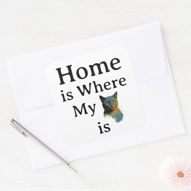Home Sticker (Envelope)