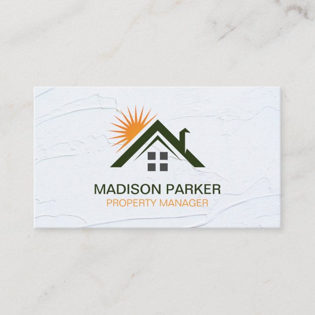 Home Sunshine | Commercial Private Properties Business Card (Front)