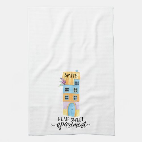 Home Sweet Apartment Kitchen Towel