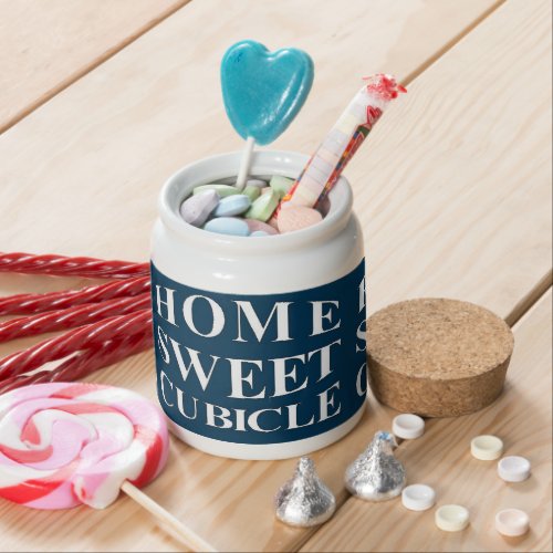 Home Sweet Cubicle Candy Jar