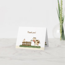Home Sweet Farm Folded Thank you notes