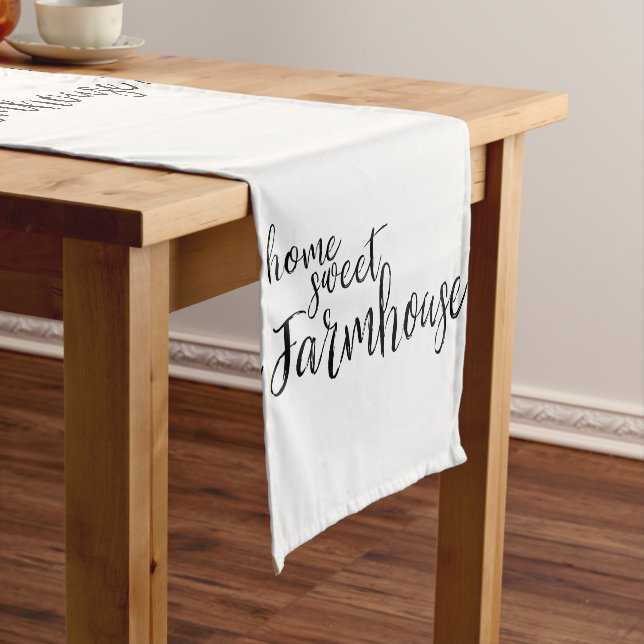Home Sweet Farmhouse Table Runner (In Situ)