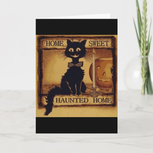Home Sweet Haunted Home Holiday Card