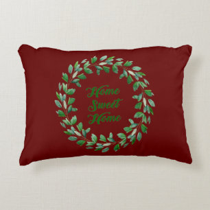 Home sweet home accent pillow
