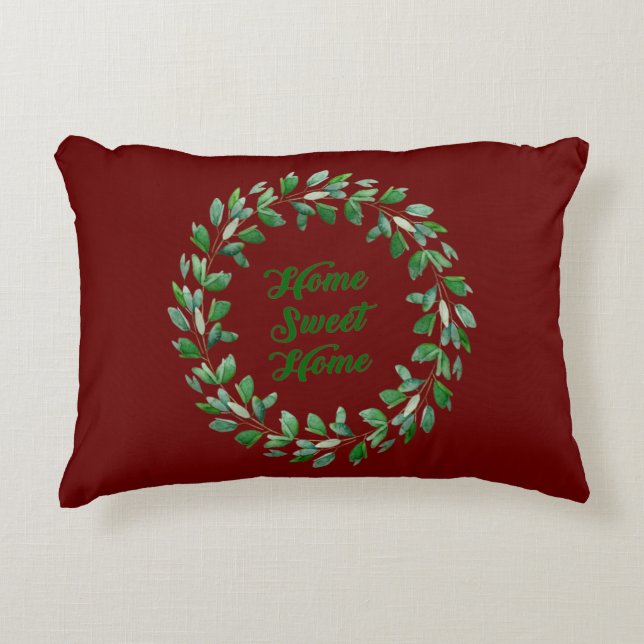 Home sweet home  accent pillow (Front)