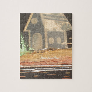Home Sweet Home Art Print Jigsaw Puzzle