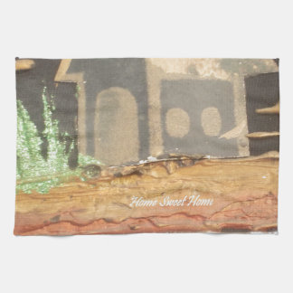 Home Sweet Home Art Print Kitchen Towel