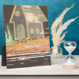 Home Sweet Home Art Print Plaque