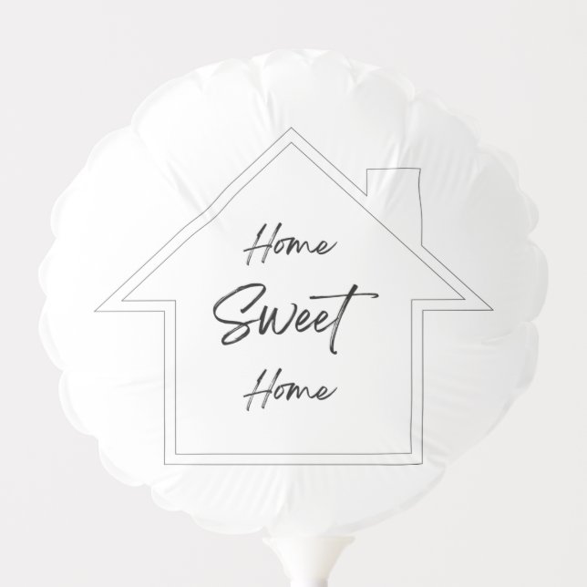Home Sweet Home Balloon (Front)