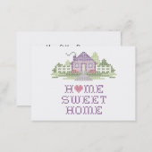 Home Sweet Home Business Card (Front/Back)