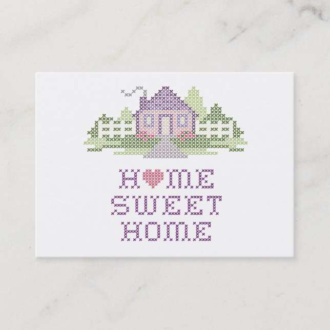 Home Sweet Home Business Card (Front)