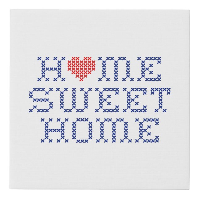Home Sweet Home Canvas Art (Front)