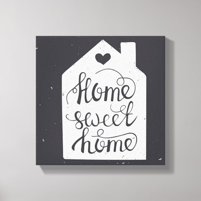 Home Sweet Home Canvas Print (Front)