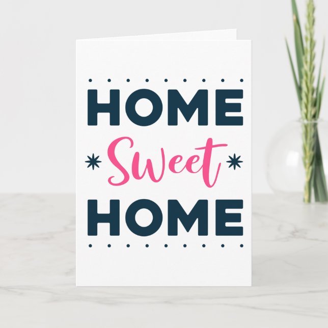 Home Sweet Home Card (Front)