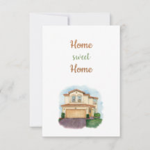 Home Sweet Home Card