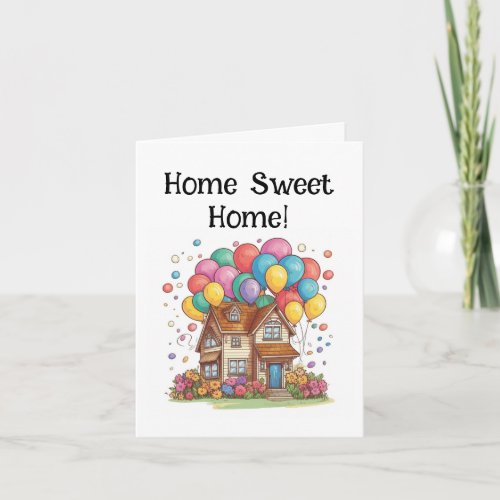 Home Sweet Home Celebration Note Card