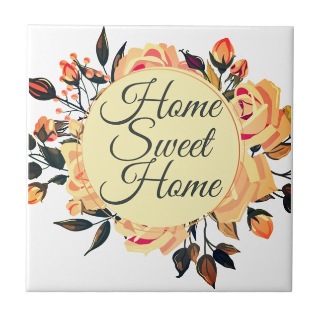 Home Sweet Home     Ceramic Tile (Front)