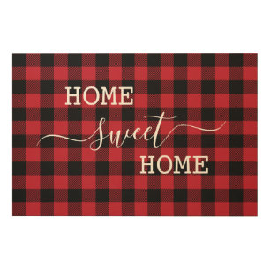 Home sweet home Christmas Wood Wall Art