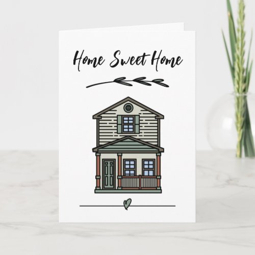 Home Sweet Home Client Appreciation Card