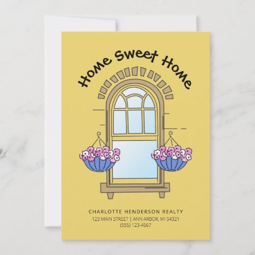 Home Sweet Home Client Thank You Card