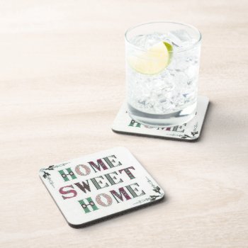Home Sweet Home Coaster by ImGEEE at Zazzle