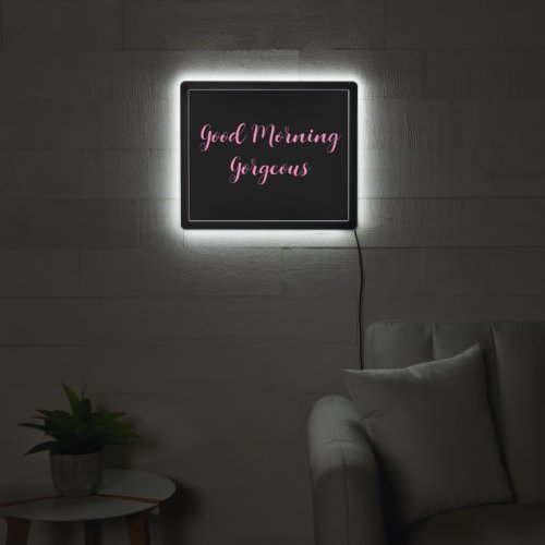 HOME SWEET HOME COLLECTION Custom Edge Light LED Sign