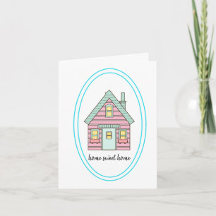 HOME SWEET HOME, CONGRATULATIONS! NEW HOME THANK Y THANK YOU CARD