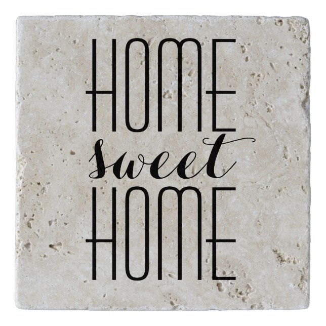 Home Sweet Home Custom Color Trivet (Front)