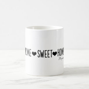 Home Sweet Home Custom Personalized Coffee Mug