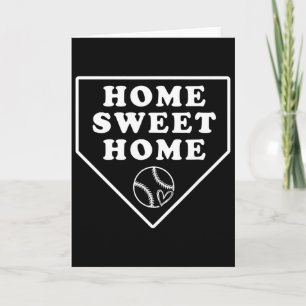 Home Sweet Home Cute Women's Or Girl Softll Or Sel Card