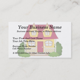 Home Sweet Home - Daytime Business Card