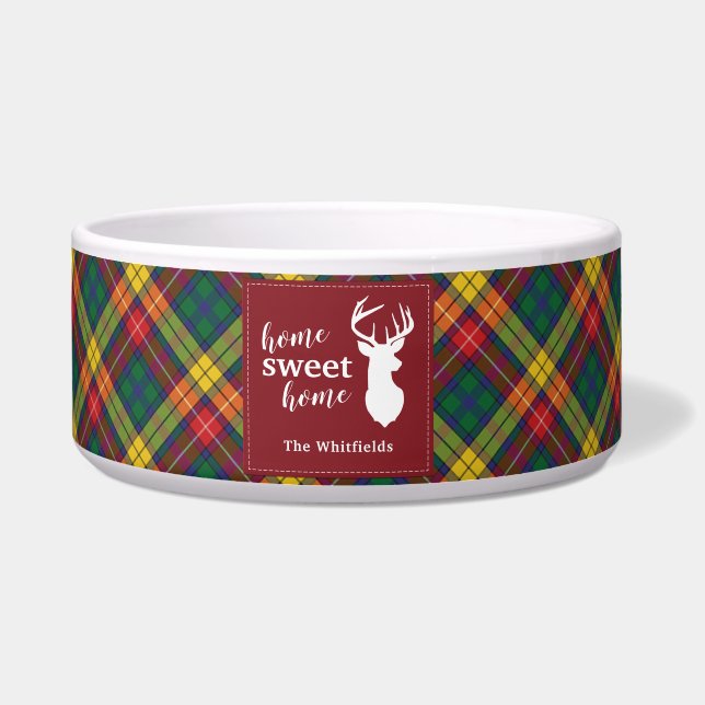 Home Sweet Home Family Holidays Christmas Reunion Bowl (Front)