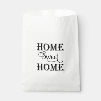 Home Sweet Home Favor Bag by totallypainted at Zazzle