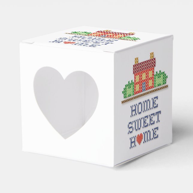 Home Sweet Home Favor Box (Front Side)