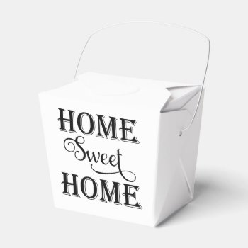 Home Sweet Home Favor Boxes by totallypainted at Zazzle