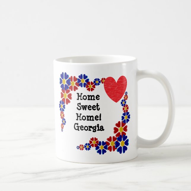 Home Sweet Home Georgia Coffee Mug (Right)