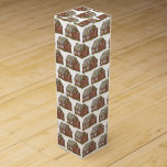 Home Sweet Home Gingerbread House Holiday Wine Box<br><div class="desc">Design features an original marker illustration of a delicious candy-covered gingerbread house. Ideal for an open house or housewarming, or for the Christmas holidays. This gingerbread house illustration is also available on other products, including coordinating party products and decor. Don't see what you're looking for? Need help with customization? Contact...</div>