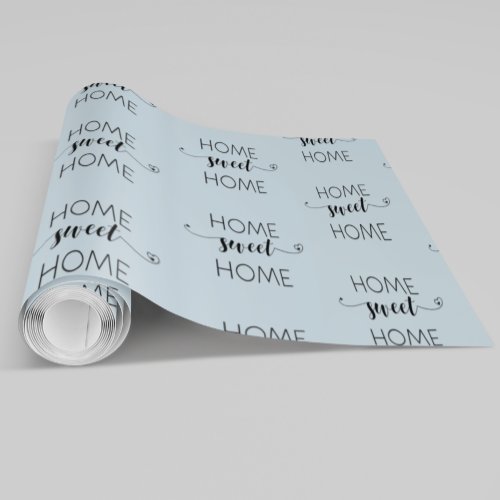 Home Sweet Home HouseWarming Gift Wrapping Paper