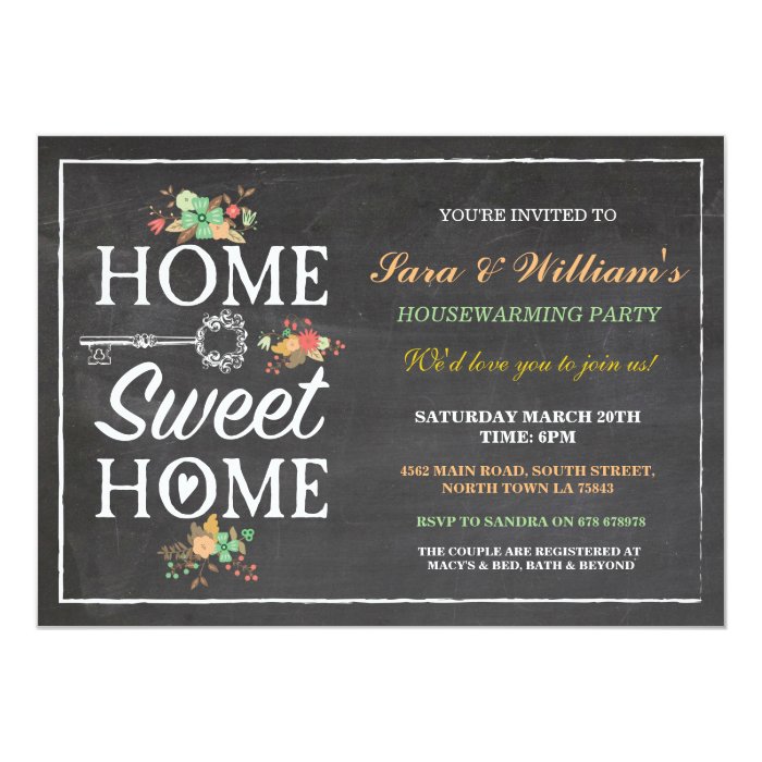 New Home Invitation 8