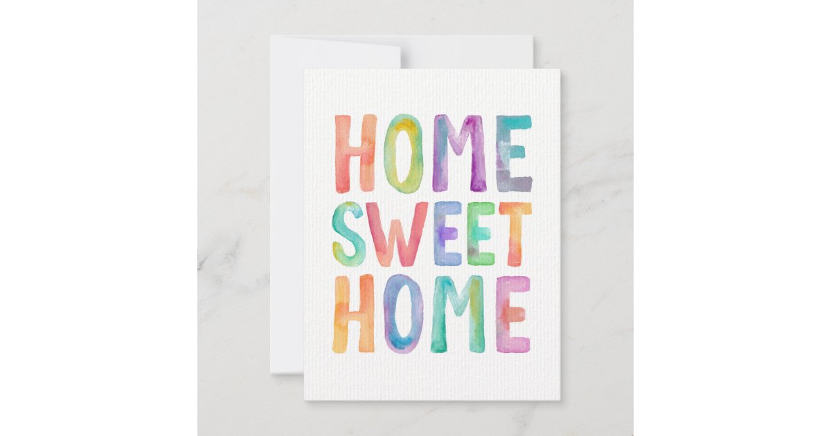 HOME SWEET HOME HOUSEWARMING PARTY INVITATION Zazzle