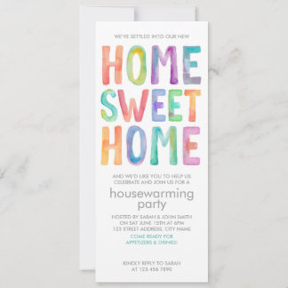 HOME SWEET HOME | HOUSEWARMING PARTY INVITATION