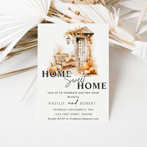Home Sweet Home Housewarming Party Invitation