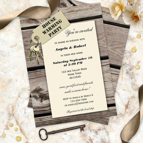 Home Sweet Home Housewarming Party Invitations